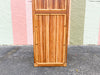 Pencil Reed Rattan Armoire