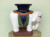 Terracotta Elephant Garden Seat