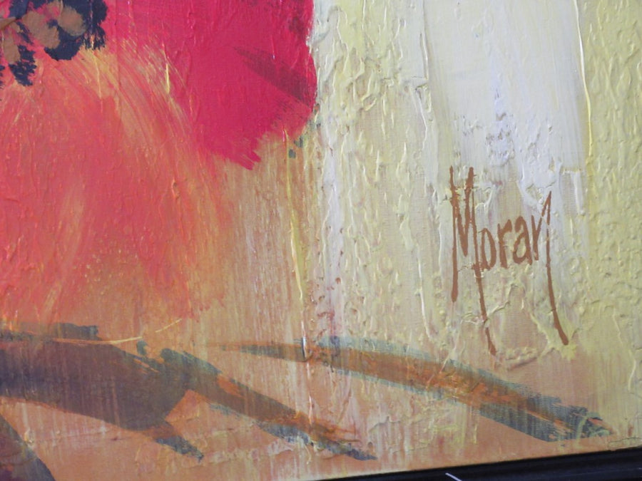 Mid Century Poppy Original Art By Moran